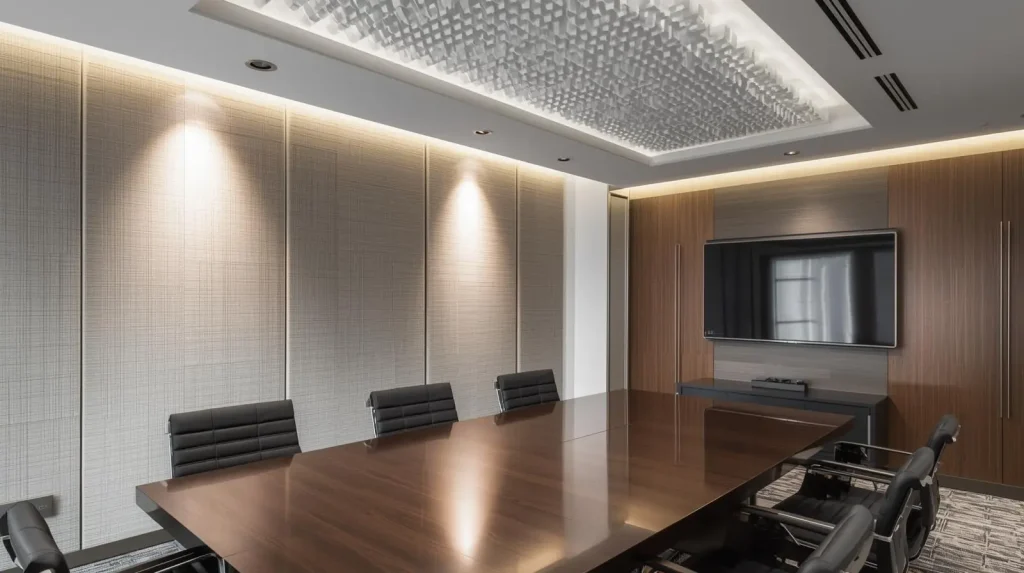 Top Acoustic Materials for Effective Meeting Room Soundproofing