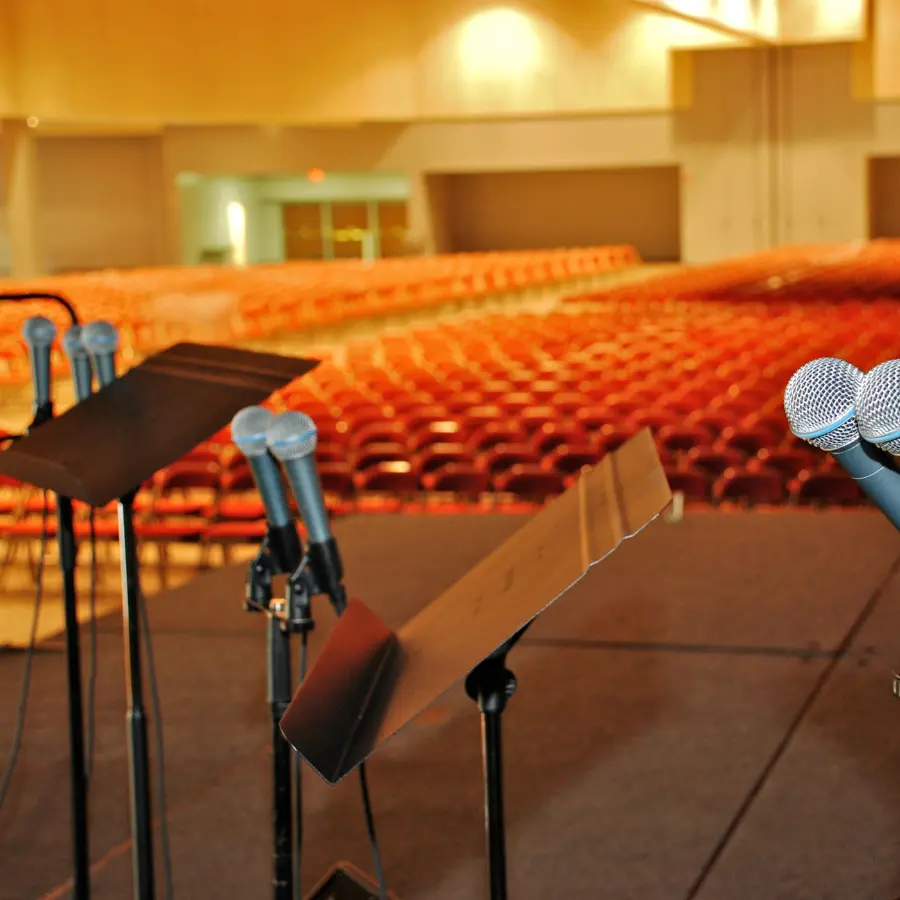Auditorium with Smart Sound Solutions