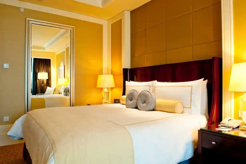 Luxury hotel room
