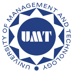 University of Management and Technology (UMT) logo