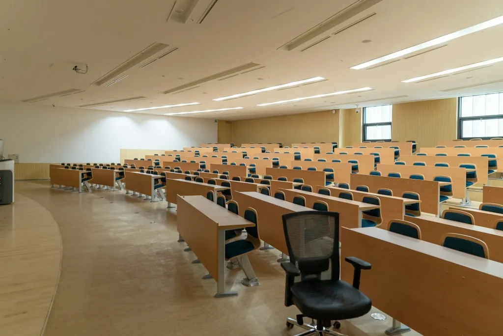 Reverberation time and speech clarity: how hall acoustics are specified